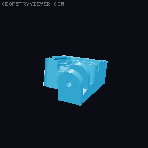 ESP32 Cam Case with 15° rotation for Prusa MK4 3D model thumbnail