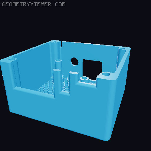 Orange Pi Zero 3 Case with Expansion Board 3D model thumbnail