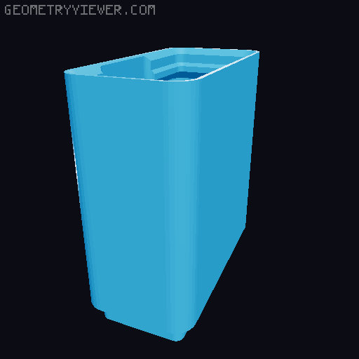 Gridfinity cups height 6 (46mm) collection 3D model thumbnail