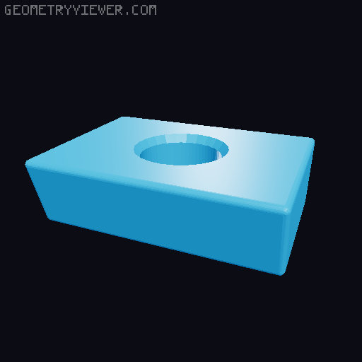 Printable Sanding Wedge 3D model thumbnail