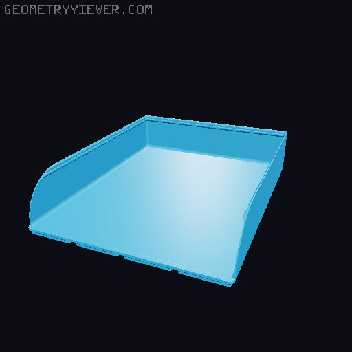 Gridfinity rouded bins collection all sizes 3D model thumbnail
