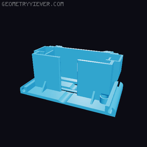 Table saw for Dremel 3D model thumbnail