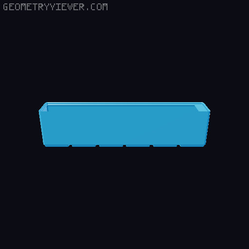 Gridfinity cups height 8 (60mm) collection 3D model thumbnail