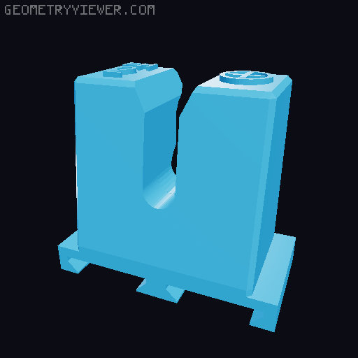 Multiboard - WERA Kraftform MultiConntect mounts REMIX 3D model thumbnail