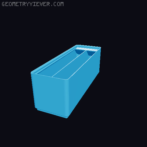 Gridfinity Bin Generator 3D model thumbnail