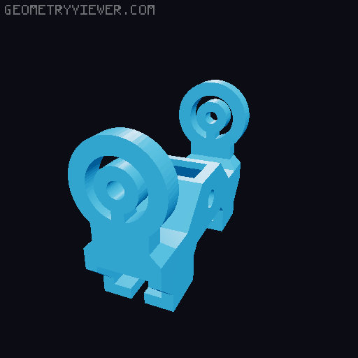 AstroRC Airtank25 propeller protection 3D model thumbnail