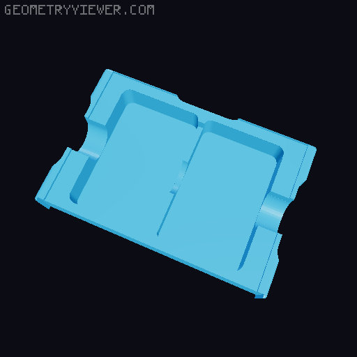 Photo Caddy Board Game Insert Collection 3D model thumbnail
