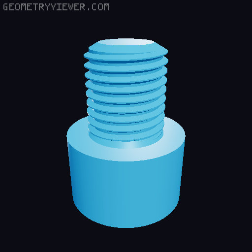 Hundreds of Metric Allen Screws with Cylindrical Head M2 up to M64 3D model thumbnail