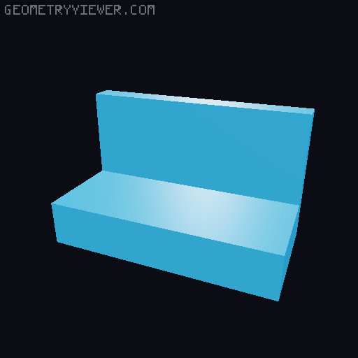 Lego Bricks 3D model thumbnail
