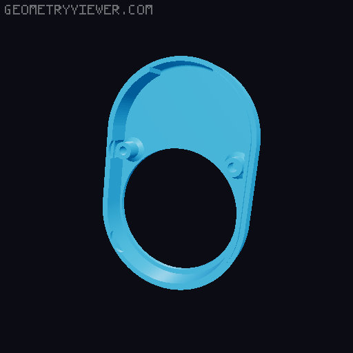 Half Pill – a Minimal Smart Desk Pill Reminder 3D model thumbnail