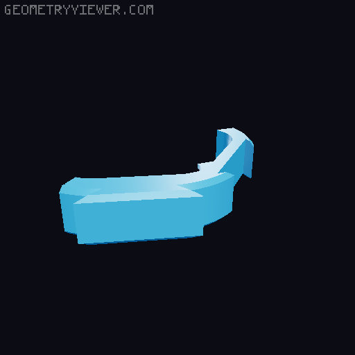 Expandable Paint Tray 3D model thumbnail