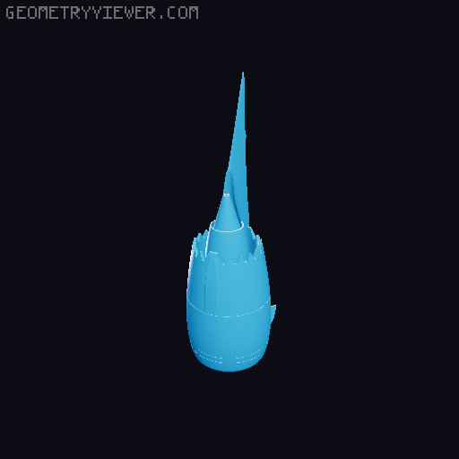 Boeing 787-8 - 1:144 3D model thumbnail