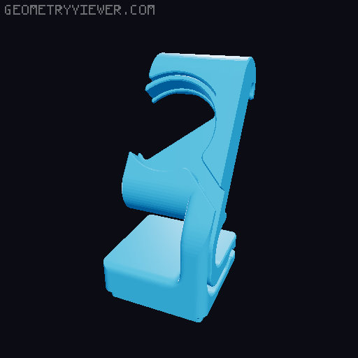 Gridfinity Samsung Galaxy Watch 3/4/5/6/7/Ultra Charging Stand 3D model thumbnail