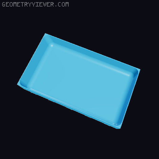 Modular Drawer Organizer Remix 3D model thumbnail