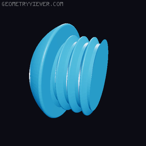 Allen key handles 3D model thumbnail