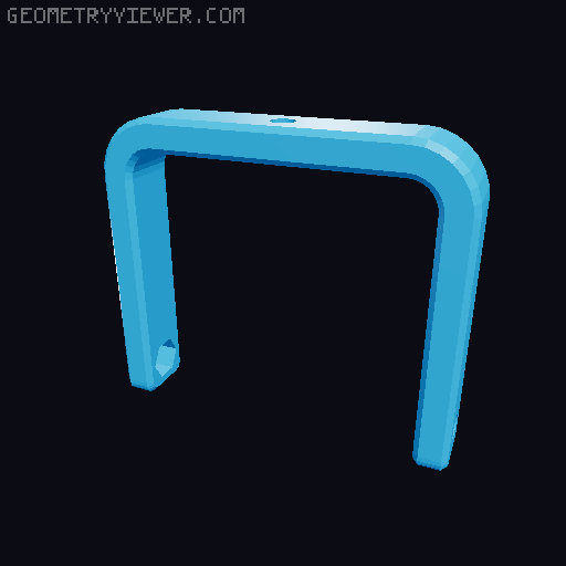 Z-series Mini Extractor Fan Housing 3D model thumbnail