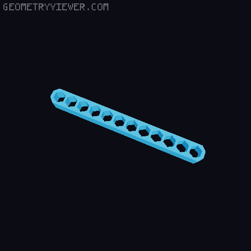 LTT Screwdriver Case with socket space 3D model thumbnail