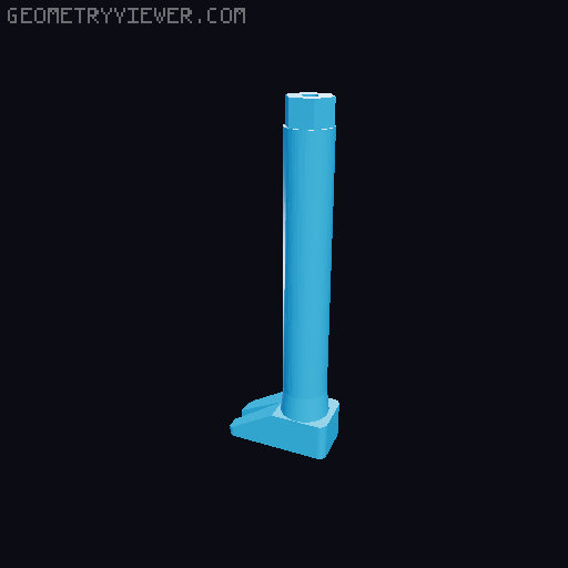 Black Sheep Shaun Toilet Paper Holder / Klopapier Halter Shaun das Schaf 3D model thumbnail
