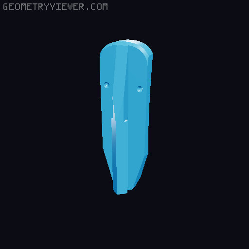 Battleaxe Skeggox Stock 3D model thumbnail
