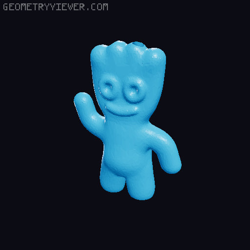 Sour Patch Kids Keychains (Remix) 3D model thumbnail
