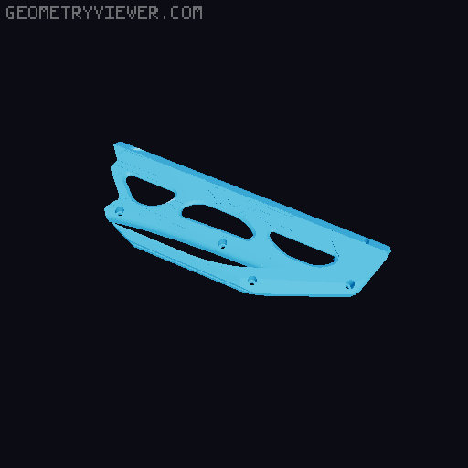 Ontos Carry Handle Thumbhole Stock Overhaul 3D model thumbnail