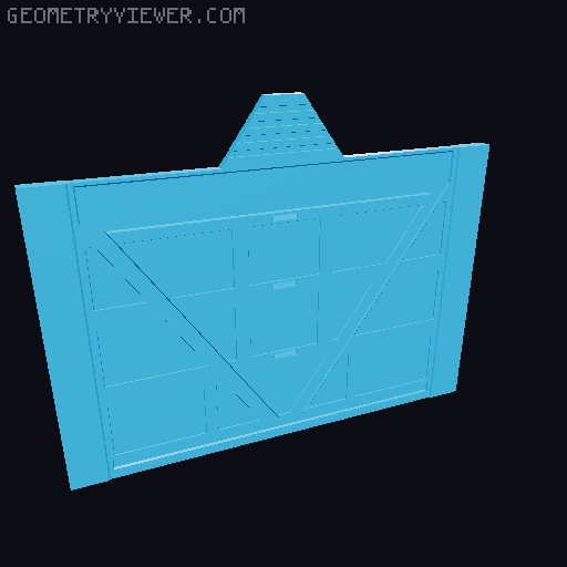 AFA - Galaxy - 4.5" Scale - Main Engineering 3D model thumbnail