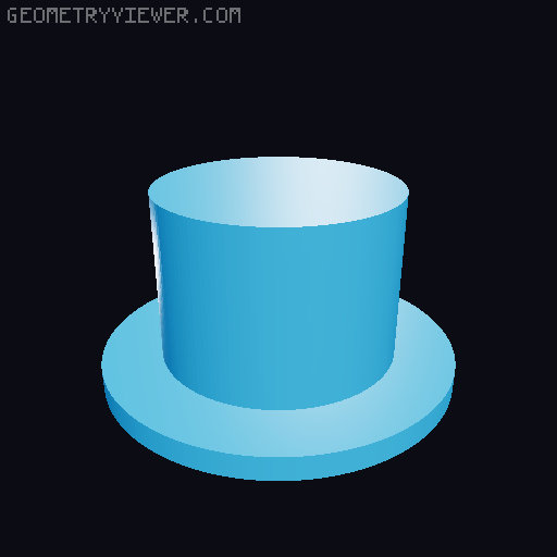 Ergonomic Delta table 3D model thumbnail