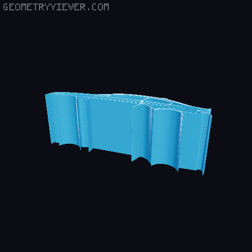 Car silhouettes! different models 3D model thumbnail