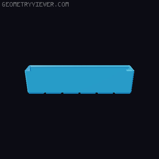 Gridfinity cups height 8 (60mm) collection 3D model thumbnail