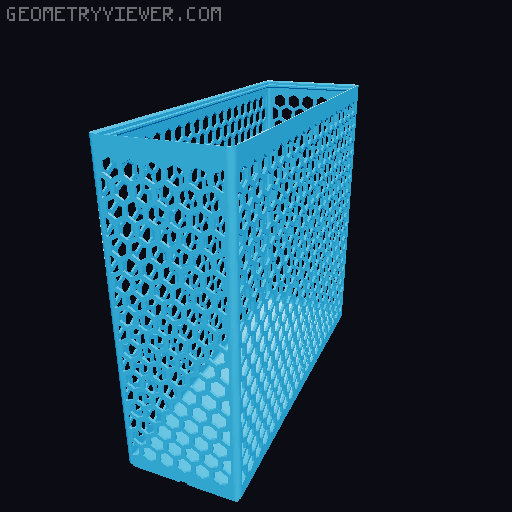 Gridfinity Hex Bins all sizes 3D model thumbnail