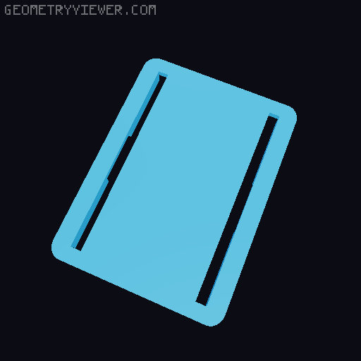 Memory Card Mini-Rolodex 3D model thumbnail