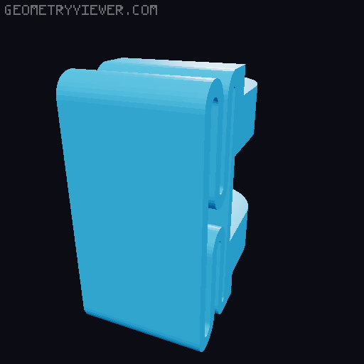 Self feeding open source filament pelletizer - 8 mm Router Bit 3D model thumbnail