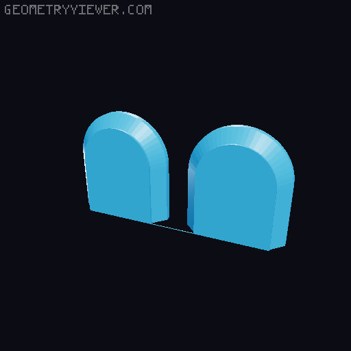 MultiConnect Slot Dies 3D model thumbnail
