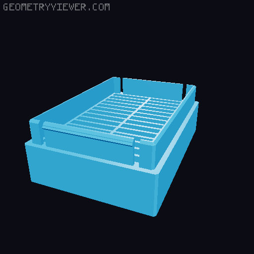 Configurable Remix Duncans Boxes 3D model thumbnail