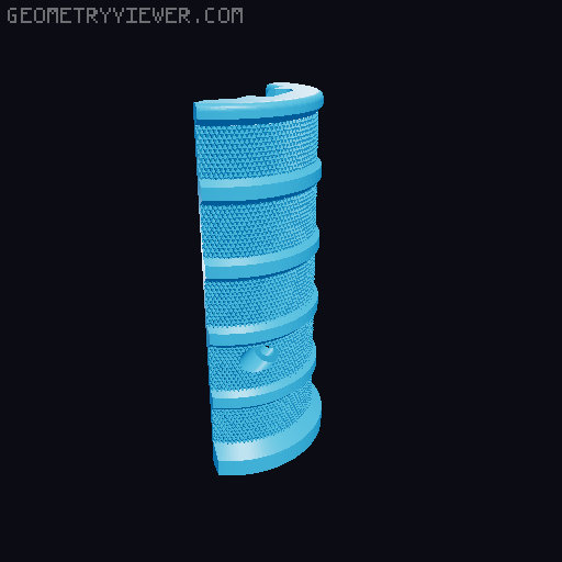 Corsair Boom Grip (with and without sights) 3D model thumbnail