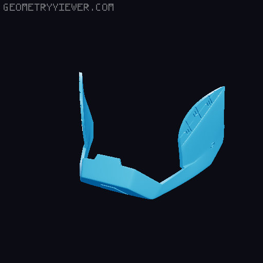 Iron Man Mk3 Helmet 3D model thumbnail