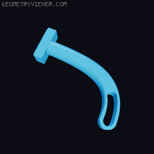 Flexible Flip Flop Shoe! 3D model thumbnail
