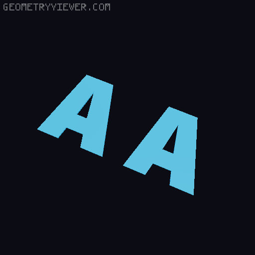 Battery Box with Color Letters 3D model thumbnail