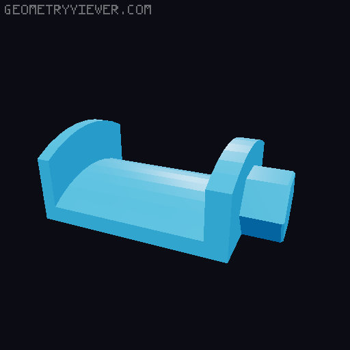 HSW Headphone Hanger - SteelSeries Logo 3D model thumbnail