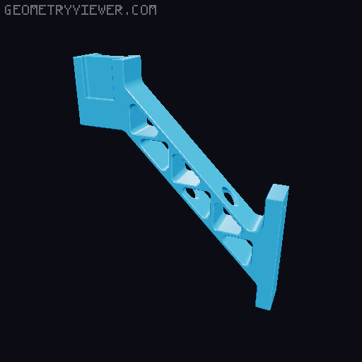 Filler - Minimalist Dual Wall-mount 3D model thumbnail