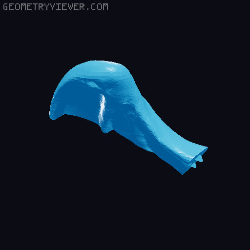 Toothless 3D model thumbnail