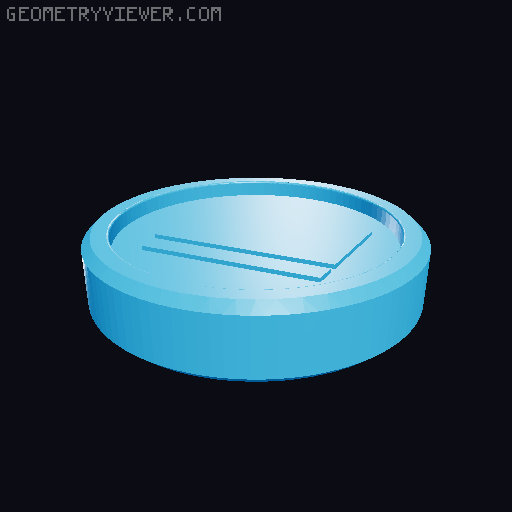 Space Checkers 3D model thumbnail