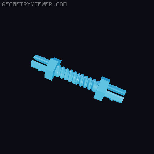 TrackTwist Holders - Split Print 3D model thumbnail