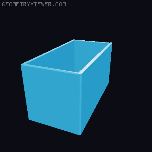 IKEA Helmer Drawer dividers 3D model thumbnail