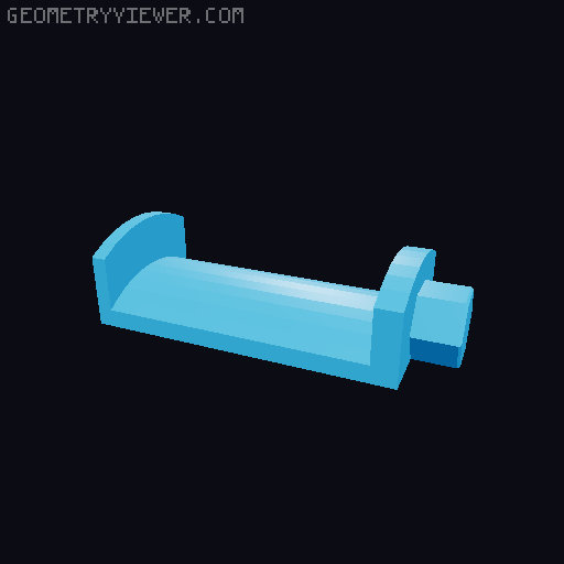 HSW Headphone Hanger - SteelSeries Logo 3D model thumbnail