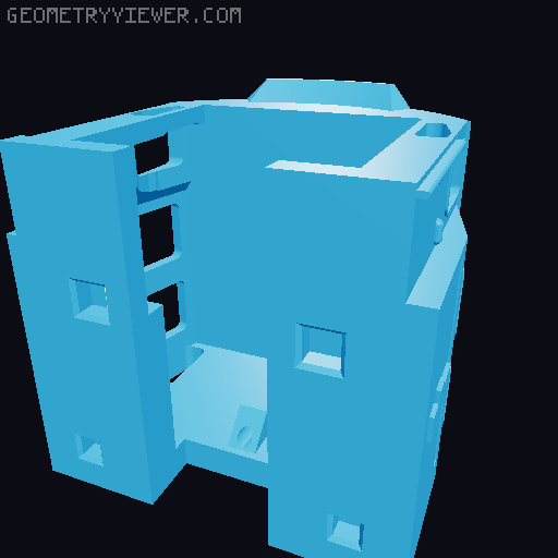 Steam Locomotive 3D model thumbnail