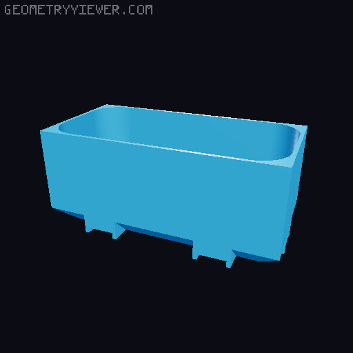 Modular Drawer Organizer Remix 3D model thumbnail