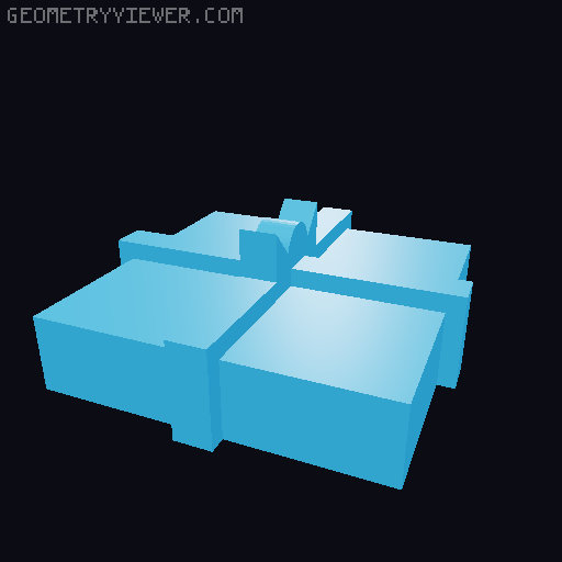 Birthday/Christmas Present Bobblehead (Version 2) 3D model thumbnail