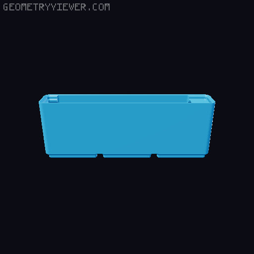 Gridfinity cups height 6 (46mm) collection 3D model thumbnail
