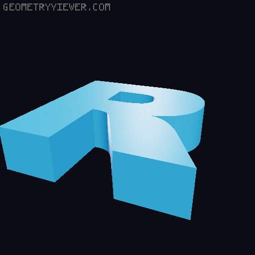 HORIZONTAL STAND FOR STARSHIP S24/B7 3D model thumbnail